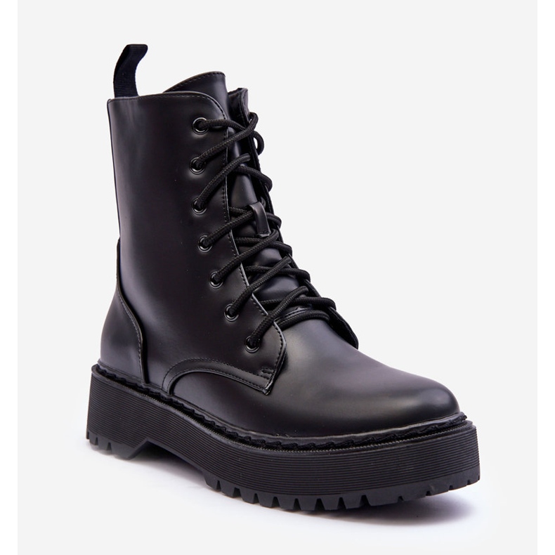 FB2 Leather Worker Boots Black Teflorna 1 FB2 Leather Worker Boots Black Teflorna 1