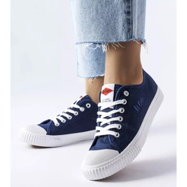 Navy sneakers Lee Cooper LCW-23-44-1645L blue 1 Navy sneakers Lee Cooper LCW-23-44-1645L blue 1