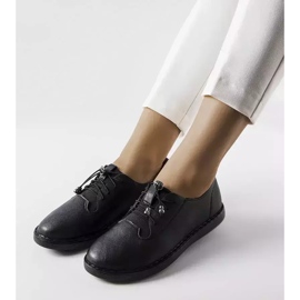 Perrine black lightweight shoes 2