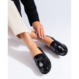 Patent black low wedge shoes from Shelovet 1 Patent black low wedge shoes from Shelovet 1