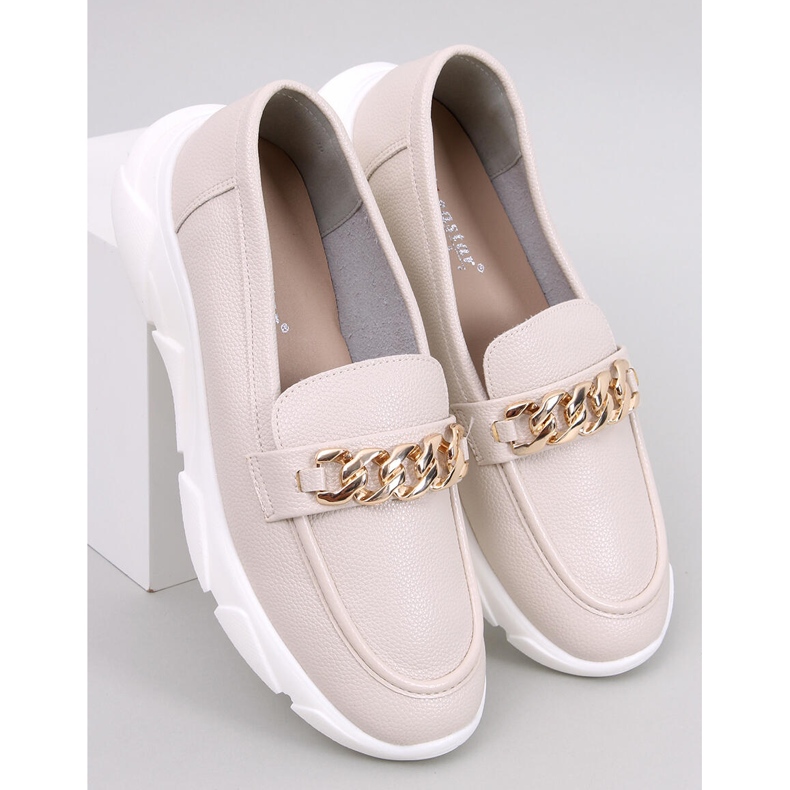 Seastar Loafers with a sports sole from Dovima Beige 1