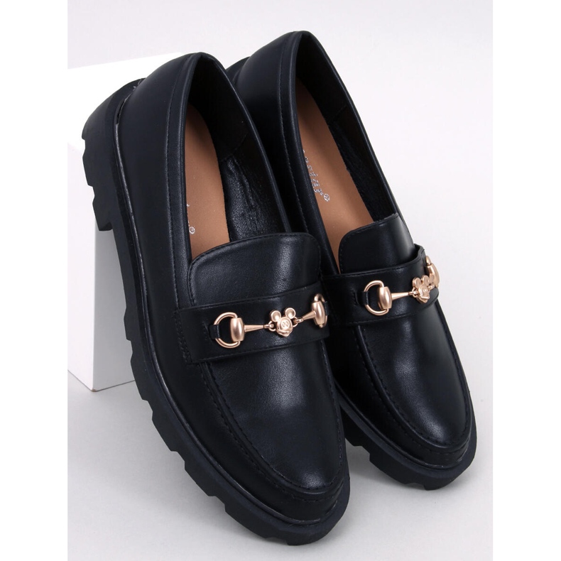 Moccasins with Mickey Mouse Black 1
