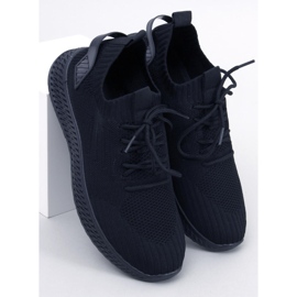Sigart Negro sock sports shoes black 1