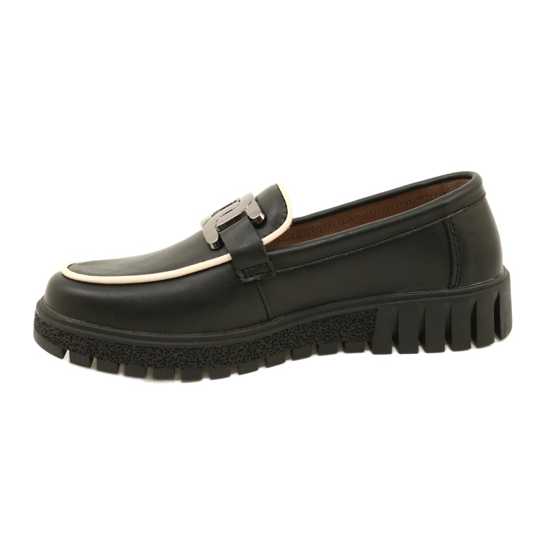 Stylish Leather Women's Shoes Filippo DP4728/23 BK, black 1 Stylish Leather Women's Shoes Filippo DP4728/23 BK, black 1