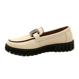 Stylish Leather Women's Shoes Filippo DP4728/23 BE beige 1