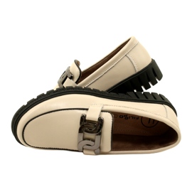 Stylish Leather Women's Shoes Filippo DP4728/23 BE beige 4