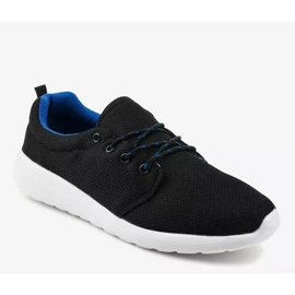 Black men's sports shoes YFM-71A 1