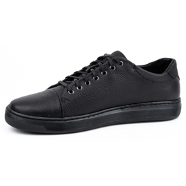 Polbut Men's leather shoes 2109 black fleece 1 Polbut Men's leather shoes 2109 black fleece 1