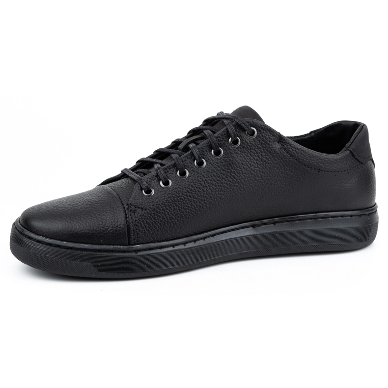 Polbut Men's leather shoes 2109 black fleece 1 Polbut Men's leather shoes 2109 black fleece 1