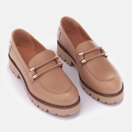 Marco Shoes Light loafers beige 1 Marco Shoes Light loafers beige 1