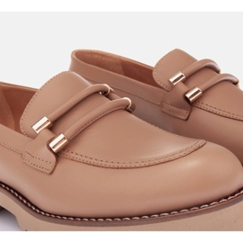 Marco Shoes Light loafers beige 2 Marco Shoes Light loafers beige 2