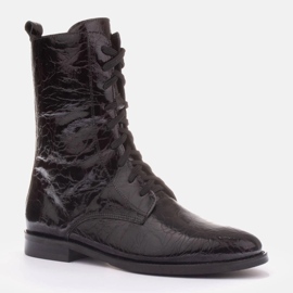Marco Shoes Classic low-heeled boots black 1