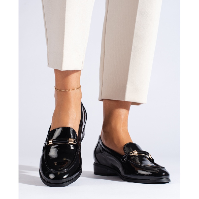 W. Potocki Women's Lords Potocki lacquered black 2