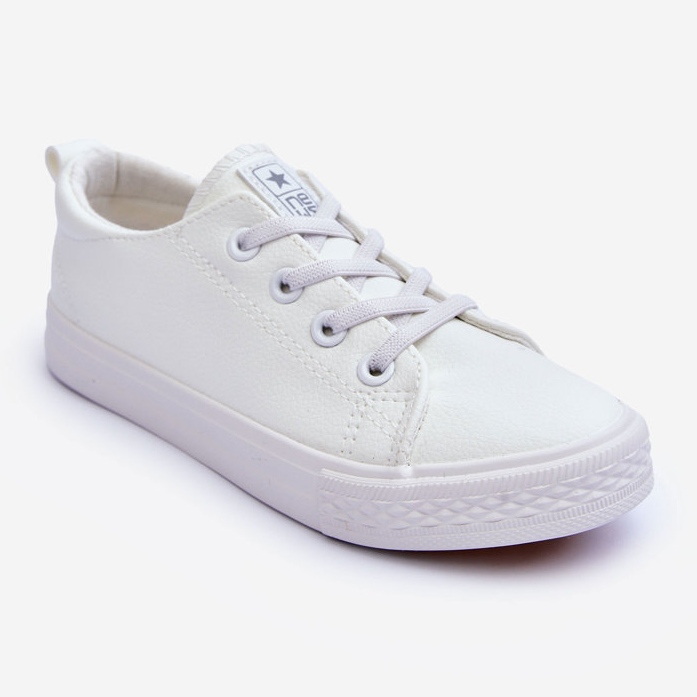 PE1 White Poliana children's sneakers 1