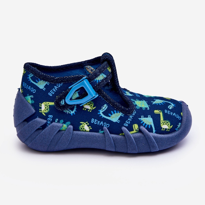 BEFADO S.A. Befado Dinosaurs 110N464 slippers shoes, blue 2