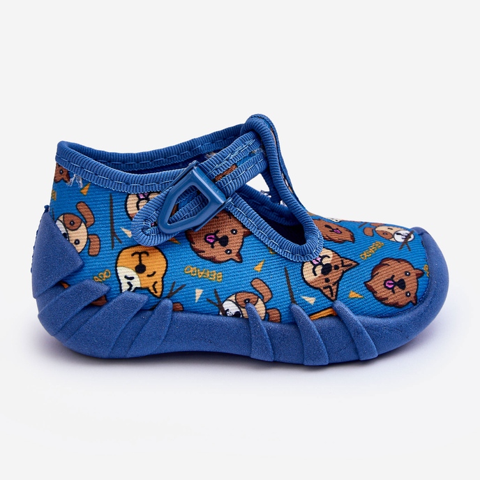 BEFADO S.A. Befado Animals Slippers Shoes 110P478 Blue 2