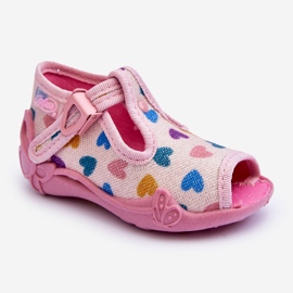 BEFADO S.A. Befado Heart Slippers Sandals 213P140 Pink 1