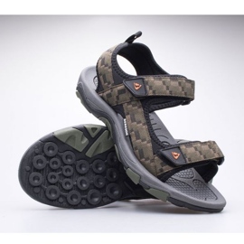 Bergson Benue Hiking Men's Sandals BRG00127 green 1 Bergson Benue Hiking Men's Sandals BRG00127 green 1