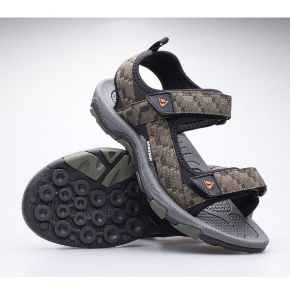 Bergson Benue Hiking Men's Sandals BRG00127 green 1 Bergson Benue Hiking Men's Sandals BRG00127 green 1