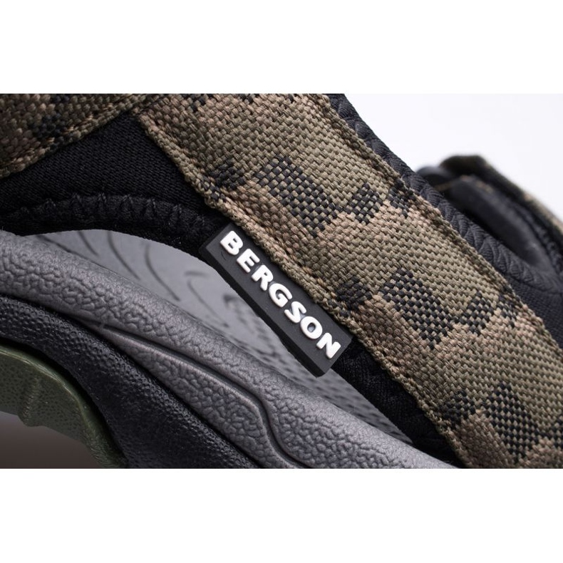 Bergson Benue Hiking Men's Sandals BRG00127 green 6 Bergson Benue Hiking Men's Sandals BRG00127 green 6