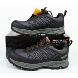 Men's health and safety work shoes Regatta Pro Kata S1P TRK125 black and gray 5