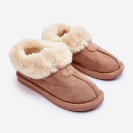 FB3 Beige Lanoze Women's Slippers With Fur 1 FB3 Beige Lanoze Women's Slippers With Fur 1