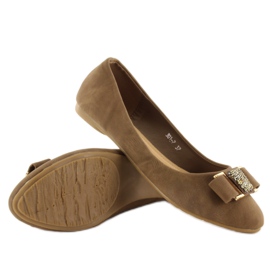 Ballerinas neat 301-7 khaki 1