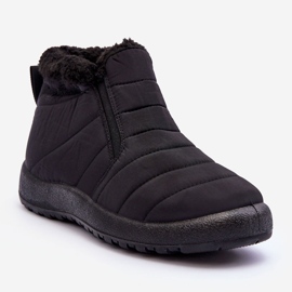 Insulated Low Women's Snow Boots Black Enmore 1