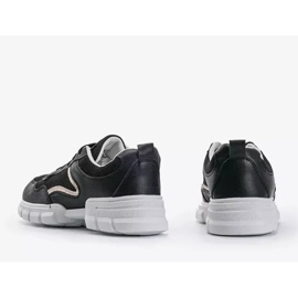 Black sports sneakers 3157 2