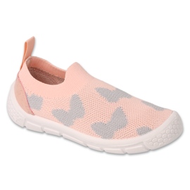 Befado pink and gray children's shoes 102X002 4