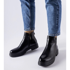 Black insulated boots by Vinceza 1
