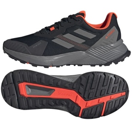 Adidas Terrex Soulstride Rain.Rdy M IF5016 running shoes black 1 Adidas Terrex Soulstride Rain.Rdy M IF5016 running shoes black 1