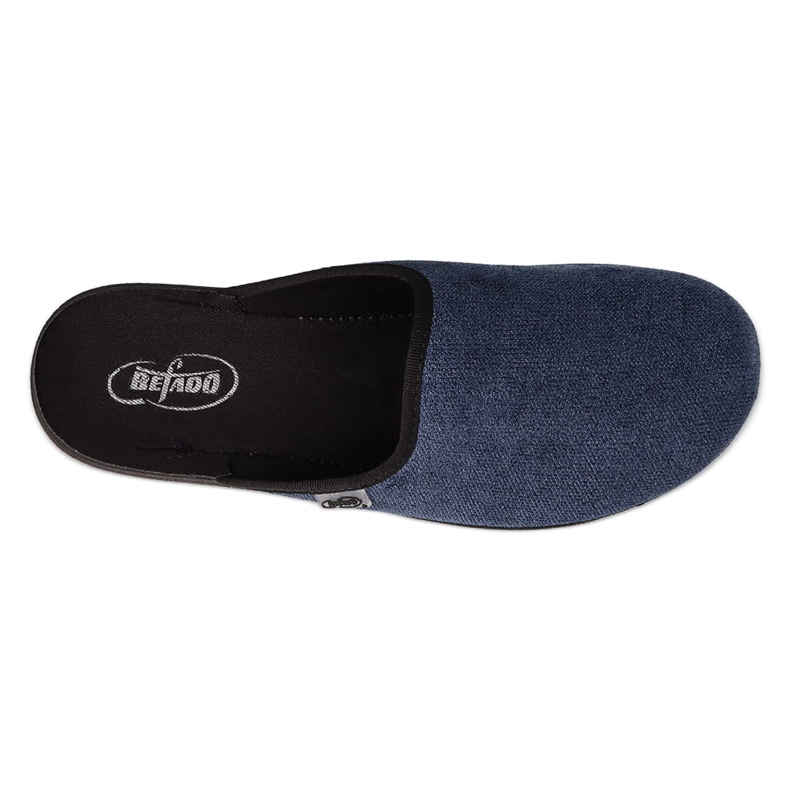 Befado men's pu slippers 548M033 navy blue 3