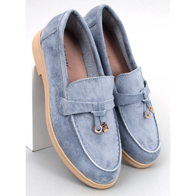 Suede loafers from Ottavia Blue 1