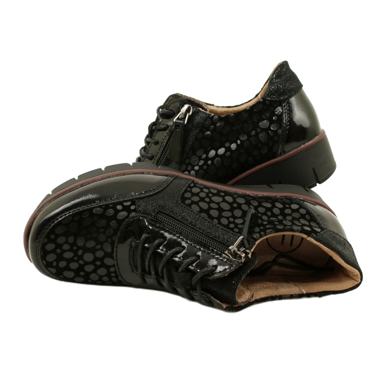 Filippo DP4912/23 BK leather sneakers, black 4 Filippo DP4912/23 BK leather sneakers, black 4