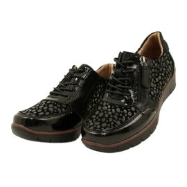 Filippo DP4912/23 BK leather sneakers, black 2