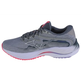 Mizuno Wave Rider 27 W shoes J1GD230321 grey 1