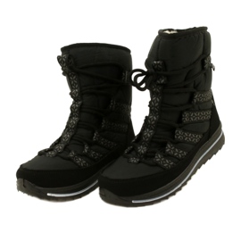 Women's snow boots progress progj-20-02 black boots 2