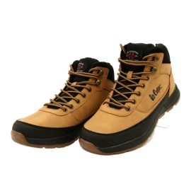 Men's winter hiking boots Lee Cooper LCJ-23-31-3047M Camel yellow 2