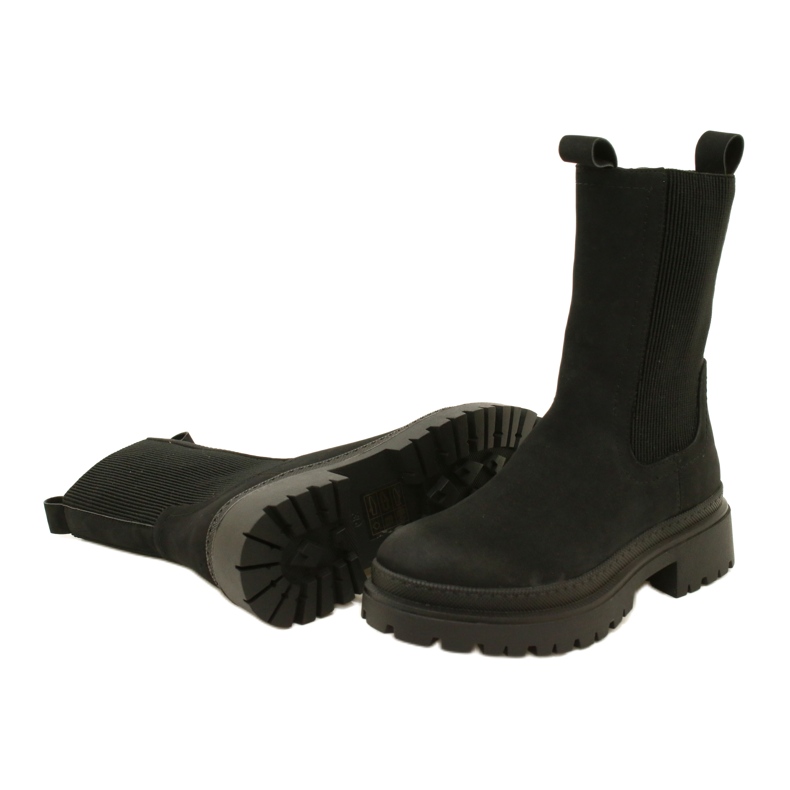 High insulated women's elevento 23bt35-6440 black boots 5 High insulated women's elevento 23bt35-6440 black boots 5