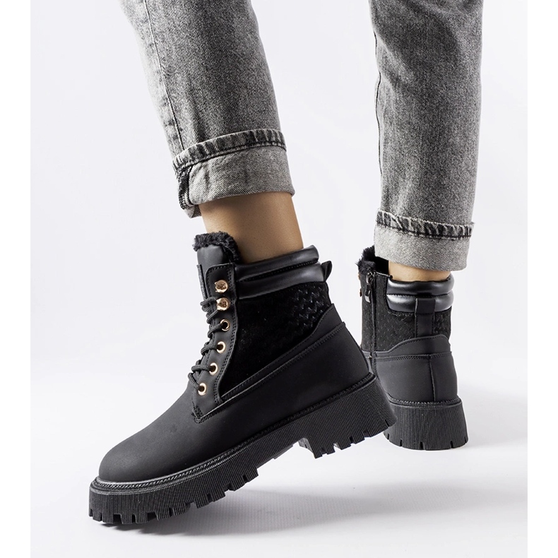 Black insulated Foca boots 1 Black insulated Foca boots 1