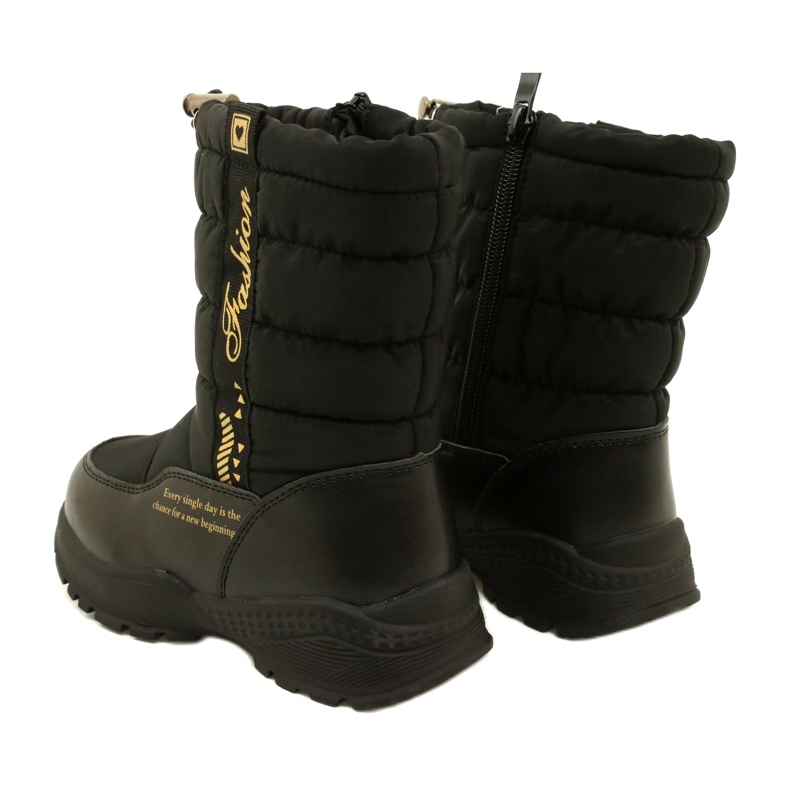 Girls' snow boots Miss Evento 22dz23-5274 black 4 Girls' snow boots Miss Evento 22dz23-5274 black 4
