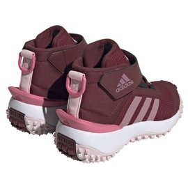 Adidas Fortatrail El K Jr IG7267 shoes red 1