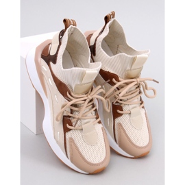Boyce Beige sock sneakers 1