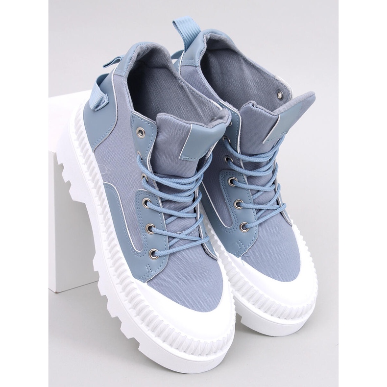 Tinli Blue ankle boots 1 Tinli Blue ankle boots 1