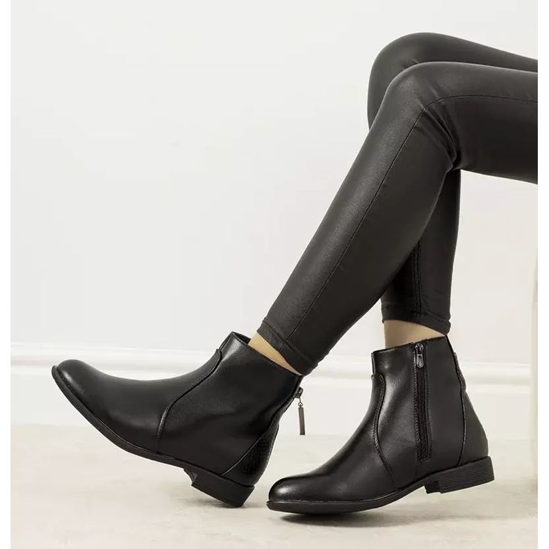 Black women's boots from Barros 1