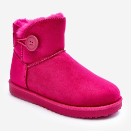 Insulated Women's Snow Boots With Fuchsia Siriol Decoration pink 1