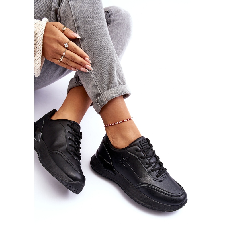 Women's Classic Sports Shoes Big Star MM274223 Black 1 Women's Classic Sports Shoes Big Star MM274223 Black 1