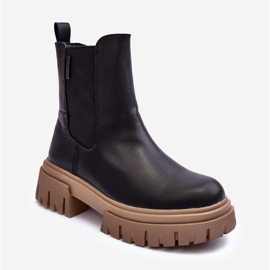 Insulated massive Chelsea boots Big Star MM274606 Black 2