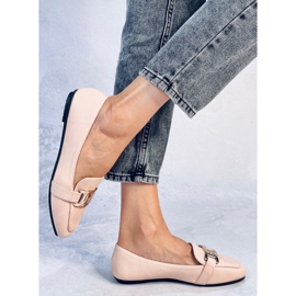 Lidia Pink women's loafers 2